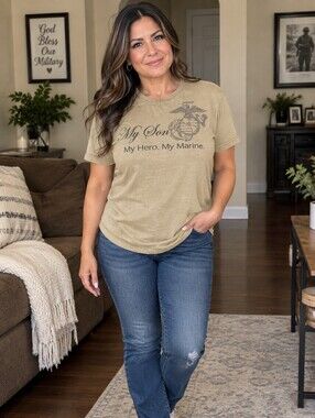 Olive Green Marine Corps T-Shirt